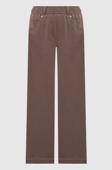 Коричневые спортивные штаны