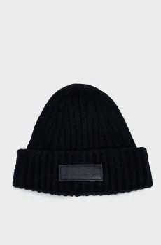 Женская темно-синяя шапка Синий ONESIZE Tommy Hilfiger AW0AW15325