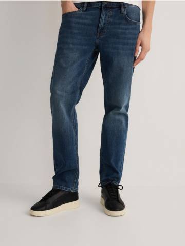 Reserved - Джинси slim із вареним ефектом - синій - YQ344-55J Reserved - Джинси slim із вареним ефектом - синій - YQ344-55J