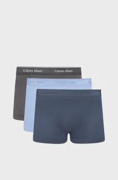 Мужские боксеры (3 шт) TRUNK Разноцветный XL Calvin Klein 000NB4002A