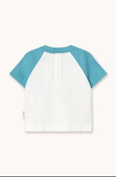 Детская хлопковая футболка Tinycottons TINY&TINY GRAPHIC BABY TEE