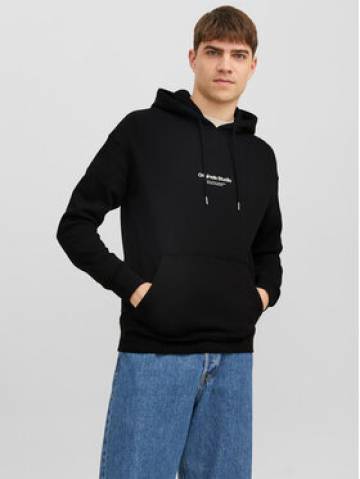 Jack&Jones Світшот Vesterbro 12241687 Чорний Relaxed Fit Jack&Jones Світшот Vesterbro 12241687 Чорний Relaxed Fit