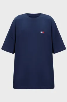 Темно-синяя футболка TJCU ESSENTIALS (унисекс) Синий XXS Tommy Jeans DM0DM19276