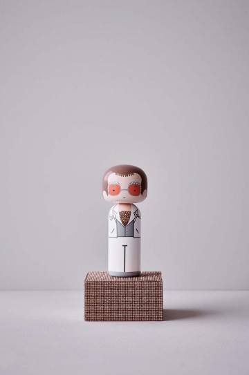 Кукла Kokeshi Lucie Kaas Elton In White Кукла Kokeshi Lucie Kaas Elton In White