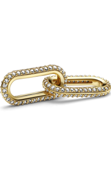 Ланка подвійна з паве Pandora ME