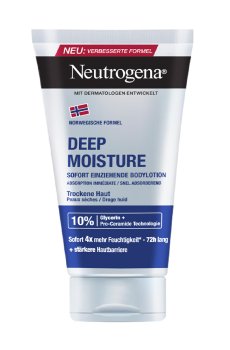 Лосьон для тела Neutrogena Norwegian Formula Deep Moisture Body Lotion Глубокое увлажнение, для сухой кожи, 75 мл
