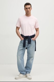 Хлопковая футболка Lacoste