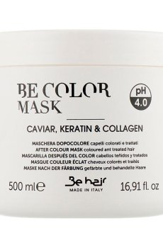 Маска для волос Be Hair Be Color Mask Caviar Keratin & Collagen, 500 мл