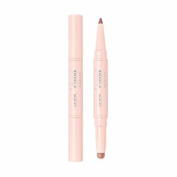 Помада-карандаш для губ 2 в 1 Pupa Vamp! Creamy Duo Contouring Lip Pencil & Brilliant Lipstick 005 Deep Nude, 1 г Помада-карандаш для губ 2 в 1 Pupa Vamp! Creamy Duo Contouring Lip Pencil & Brilliant Lipstick 005 Deep Nude, 1 г