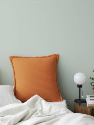 Декоративна подушка - мідний