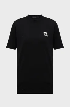 Мужская черная футболка Черный XS Karl Lagerfeld 500224.755710;990