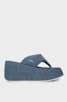 Женские синие джинсовые вьетнамки Tampa Синий 38 PRPY PRSLT2442W