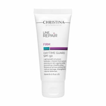 Увлажняющий защитный крем для лица Christina Line Repair Firm Daytime Guard SPF 50, 60 мл Увлажняющий защитный крем для лица Christina Line Repair Firm Daytime Guard SPF 50, 60 мл