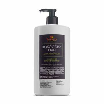 Кокосовое масло для тела и волос Chystotil Coconut Oil, 1 л Кокосовое масло для тела и волос Chystotil Coconut Oil, 1 л
