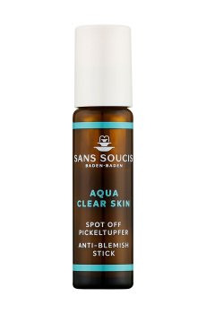 Противовоспалительный стик для лица Sans Soucis Aqua Clear Skin Spot Off Anti-Blemish Stick против прыщей, 5 мл