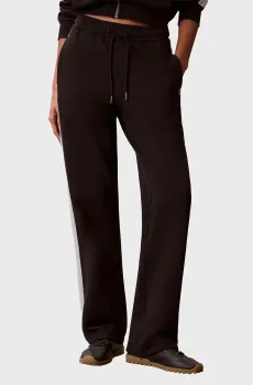 Женские черные спортивные брюки MONOGRAM TERRY Черный XS Calvin Klein Jeans LV047G206G