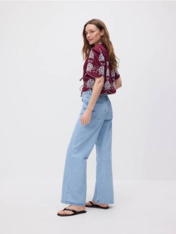 Reserved - Джинси straight fit - синій - 899GM-05J Reserved - Джинси straight fit - синій - 899GM-05J