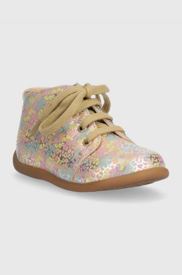 Детские кожаные полуботинки Pom Dapi