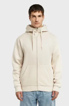 Мужское бежевое худи Premium core hdd zip sw l/s Бежевый XL G-Star RAW D16122,C235