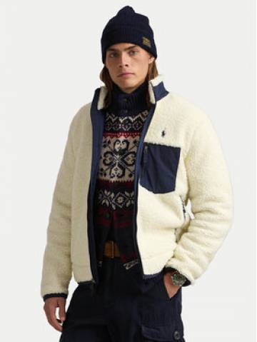 Polo Ralph Lauren Флісовий реглан 710951701001 Écru Regular Fit Polo Ralph Lauren Флісовий реглан 710951701001 Écru Regular Fit
