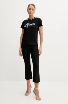 Хлопковая футболка Guess