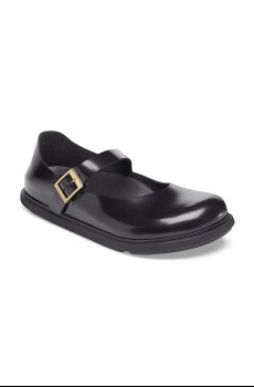 Кожаные балетки Birkenstock Mantova Droplet Buckle