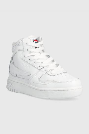 Кожаные кроссовки Fila FXVENTUNO цвет белый Кожаные кроссовки Fila FXVENTUNO цвет белый