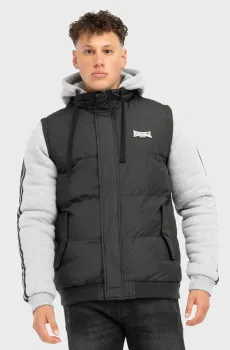 Мужской черный жилет DOWPOT Черный S Lonsdale 117630