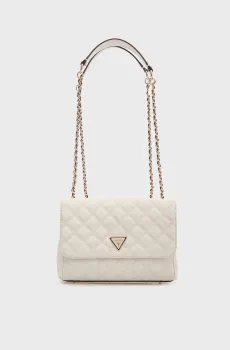 Женская белая сумка GIULLY II 2 COMP Белый ONESIZE Guess HWQG9673200