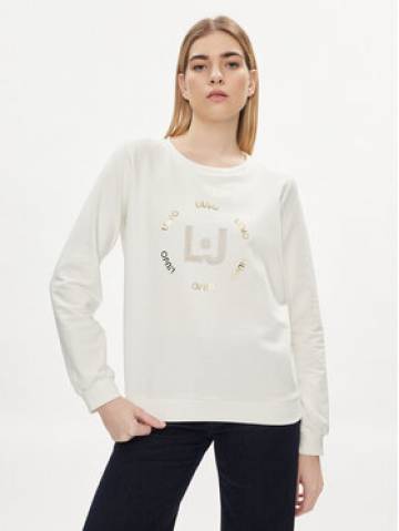 Liu Jo Світшот TA4225 FS090 Écru Regular Fit Liu Jo Світшот TA4225 FS090 Écru Regular Fit