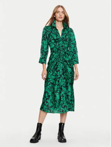 Liu Jo Сукня-сорочка WF4522 TS097 Зелений Regular Fit Liu Jo Сукня-сорочка WF4522 TS097 Зелений Regular Fit