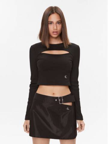 Calvin Klein Jeans Блузка Milano J20J222009 Чорний Regular Fit Calvin Klein Jeans Блузка Milano J20J222009 Чорний Regular Fit