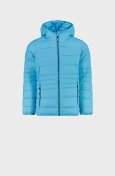 Детская голубая куртка FIX HOOD FEEL WARM Голубой 128 CMP 35Z1415-L222