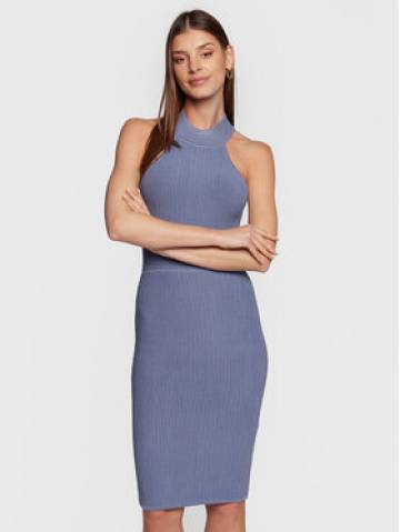 Guess Трикотажна сукня Janice W3RK28 Z2YJ2 Голубий Slim Fit Guess Трикотажна сукня Janice W3RK28 Z2YJ2 Голубий Slim Fit