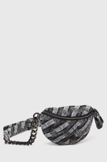 Сумка на пояс Kurt Geiger London SM KENSINGTON S BELTBAG цвет чёрный 9968500669 Сумка на пояс Kurt Geiger London SM KENSINGTON S BELTBAG цвет чёрный 9968500669