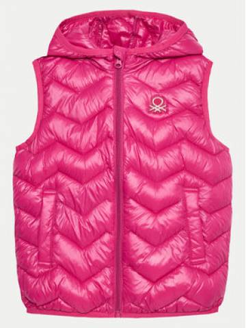 United Colors Of Benetton Жилет 21INGJ00H Рожевий Regular Fit United Colors Of Benetton Жилет 21INGJ00H Рожевий Regular Fit