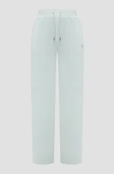 Женские мятные велюровые спортивные брюки Ментоловый S Guess V3BB26.K0232;G8GA