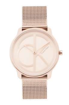 Calvin Klein Unisex Iconic Brand Logo Patterned Analogue Watch 25200035