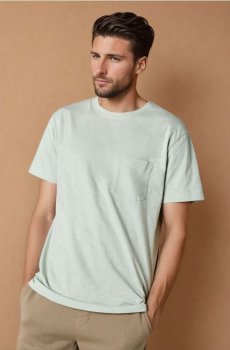Футболка basic - блідо-зелений