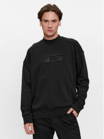 Calvin Klein Світшот Festive Logo K10K112058 Чорний Comfort Fit Calvin Klein Світшот Festive Logo K10K112058 Чорний Comfort Fit