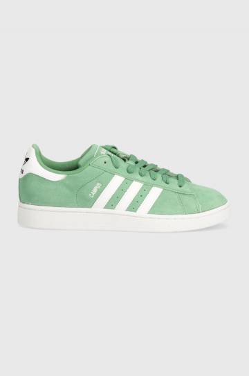 Замшевые кроссовки adidas Originals Campus 2 цвет зелёный IE9069 Замшевые кроссовки adidas Originals Campus 2 цвет зелёный IE9069