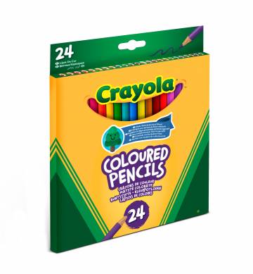 Набір кольорових олівців Crayola 24 шт (3624) Набір кольорових олівців Crayola 24 шт (3624)