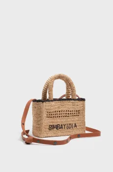 Женская бежевая сумка Бежевый ONESIZE Bimba Y Lola 261BBYJ7H.10080