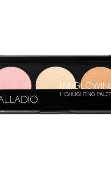Палитра хайлайтеров для лица Palladio Im Glowing Highlighting Palette, 4.5 г
