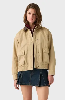 Женская бежевая куртка Бежевый M Levi’s® 006RT;0003