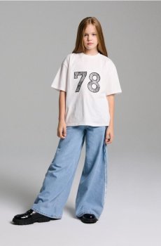 Футболка з коротким рукавом - кремовий