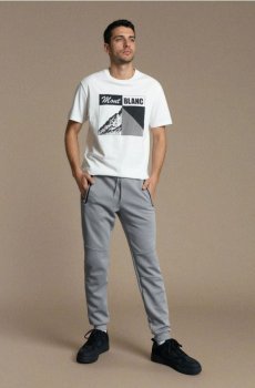 Спортивні штани - середньо-сірий