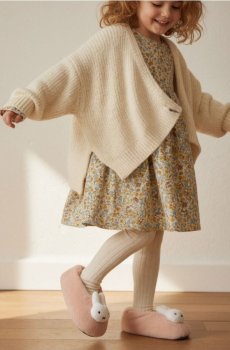 Капці Miffy - пастельний рожевий