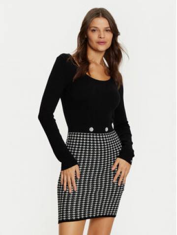 Guess Трикотажна сукня W5RK12 Z3KX0 Чорний Slim Fit Guess Трикотажна сукня W5RK12 Z3KX0 Чорний Slim Fit