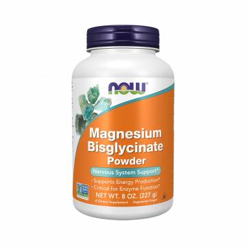 Магний бисглицинат NOW Foods Magnesium Bisglycinate в порошке, 227 г Магний бисглицинат NOW Foods Magnesium Bisglycinate в порошке, 227 г